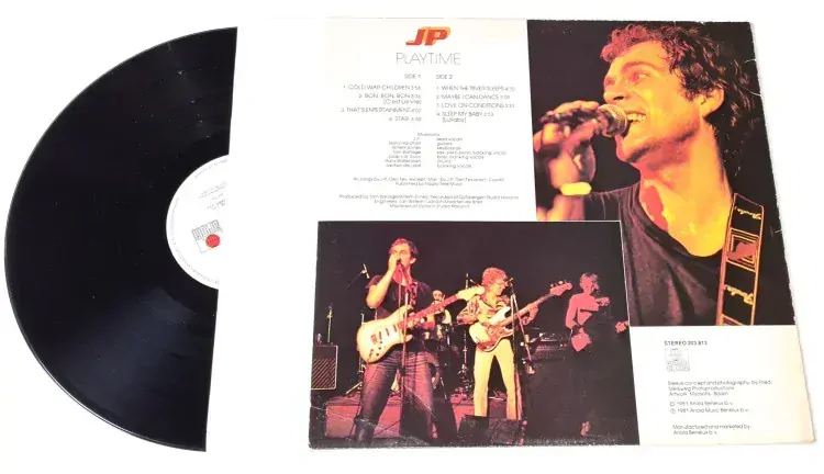 J.P. – Playtime 1981 VG VYPRANÁ Vinyl (LP)