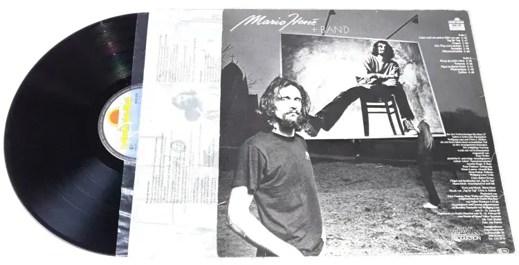 Mario Hené – Jeder Malt Ein Andres Bild Von Mir 1980 VG VYPRANÁ Vinyl (LP)