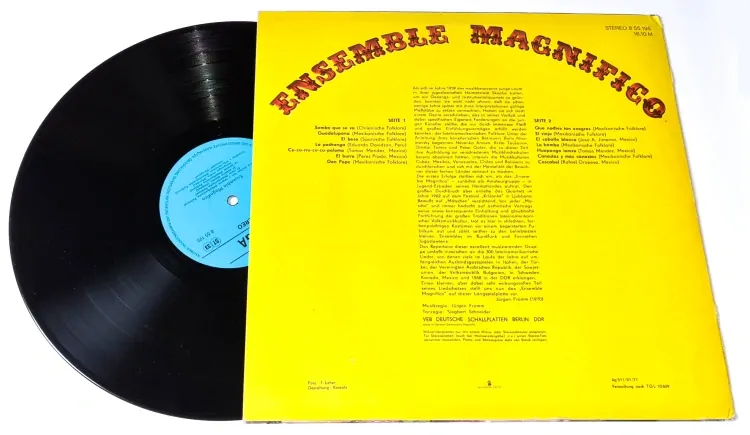 Ensemble Magnifico – Ensemble Magnifico 1971 VG VYPRANÁ Vinyl (LP)
