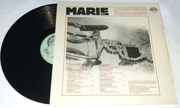 Marie Rottrová – Marie & Spol. 1987 VG+,  VYPRANÁ Vinyl (LP)
