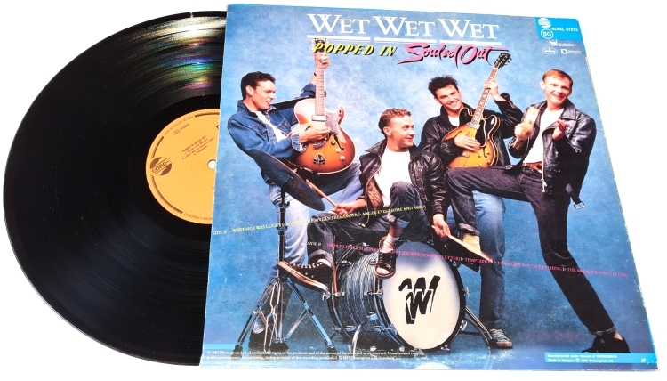Wet Wet Wet – Popped In Souled Out 1987 VG+, VYPRANÁ Vinyl (LP)