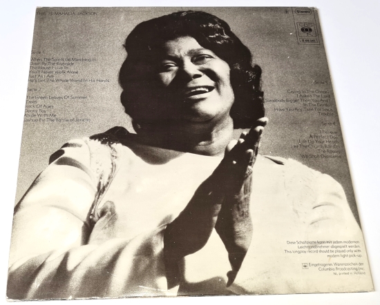 Mahalia Jackson – This Is The Worlds Greatest Gospel Singer 1972 VG+ / G+, VYPRANÉ Vinyl (2LP)