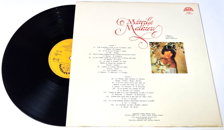 Mireille Mathieu – Mireille Mathieu 1979 VG, VYPRANÁ Vinyl (LP)