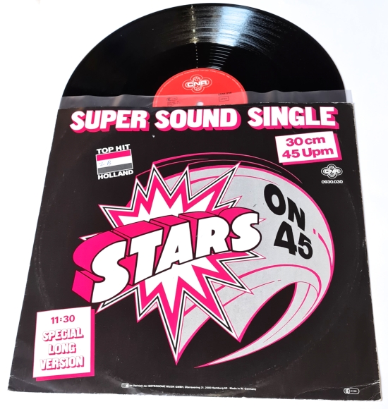 Stars On 45 – Stars On 45 (Special Long Version) 1981 VG, VYPRANÁ Vinyl (LP)
