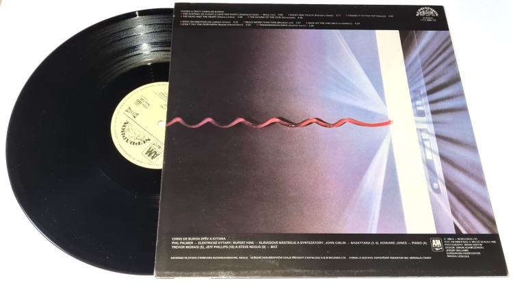 Chris de Burgh – Man On The Line 1986 EX, VYPRANÁ Vinyl (LP)