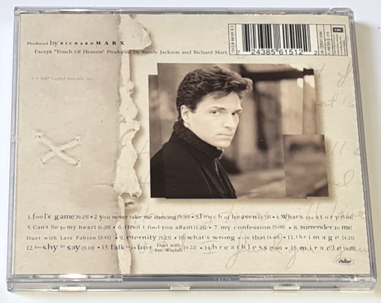 Richard Marx – Flesh And Bone 1998 CD
