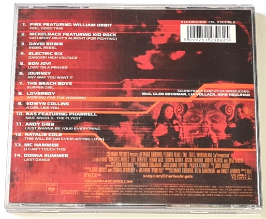Charlie's Angels: Full Throttle - Music From The Motion Picture 2003 CD