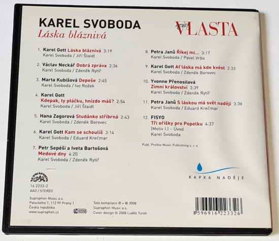 Karel Svoboda - Láska bláznivá CD