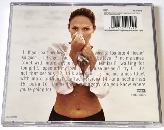Jennifer Lopez – On The 6 1999 CD