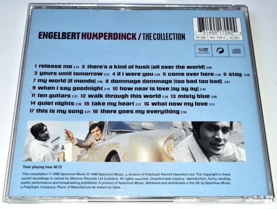 Engelbert Humperdinck – The Collection 1998 CD