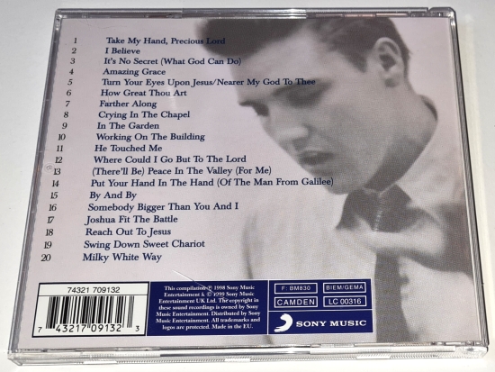 Elvis Presley – Take My Hand Gospel Favourites 1998 CD
