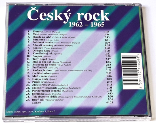 Český Rock 1962 – 1965 CD