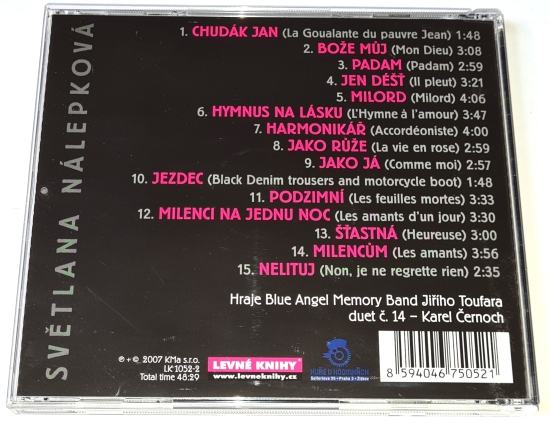 Světlana Nálepková - Nelituj 2007 CD
