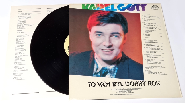 Karel Gott – To Vám Byl Dobrý Rok 1986 NM, VYPRANÁ Vinyl (LP)