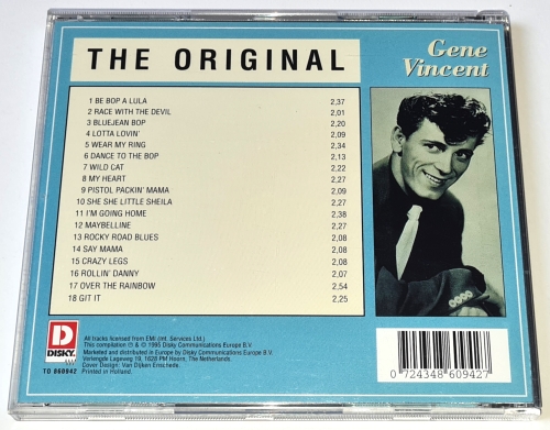 Gene Vincent – The Original 1995 CD