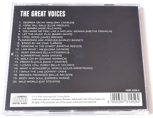 The Greatest Voices CD