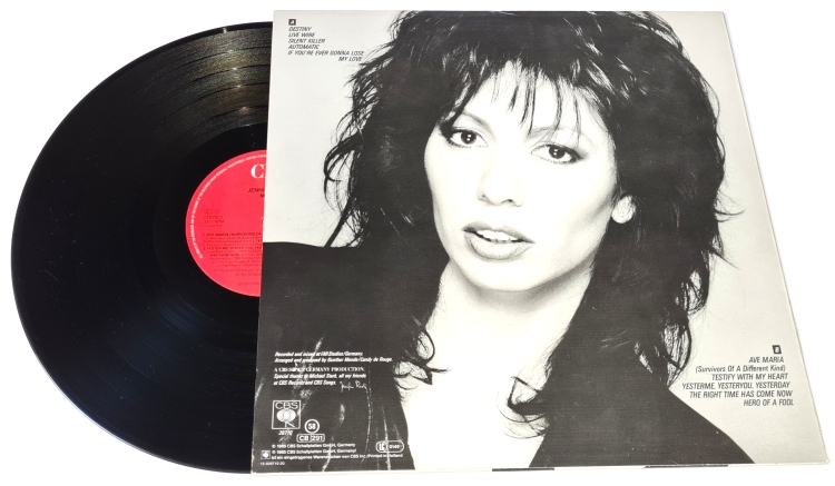 Jennifer Rush – Movin' 1987 VG-, VYPRANÁ Vinyl (LP)