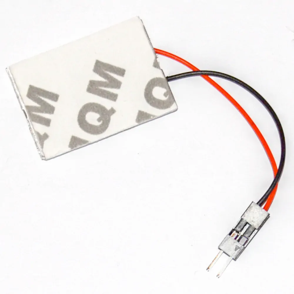 LED panel - 10ks (24 COB LED - Bílá) 12V + adaptéry C5W a T10 W5W, Výhodné balení!