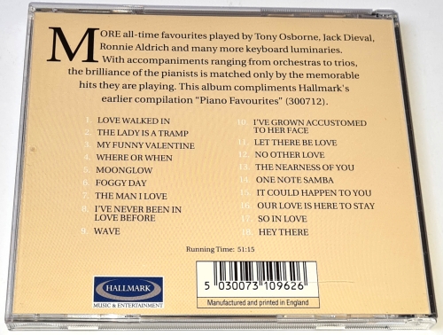 More Piano Favourites 1999 CD