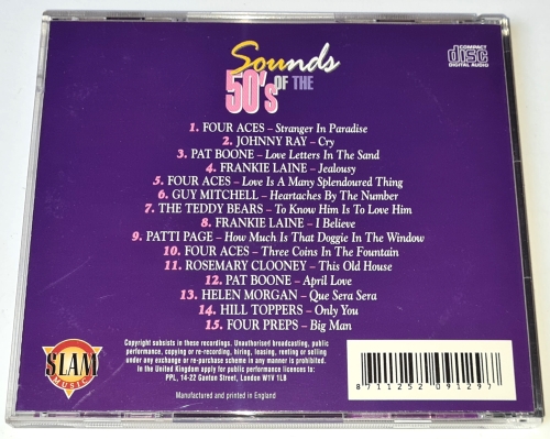 Sounds of the 50´s - 15 Classic Hits CD