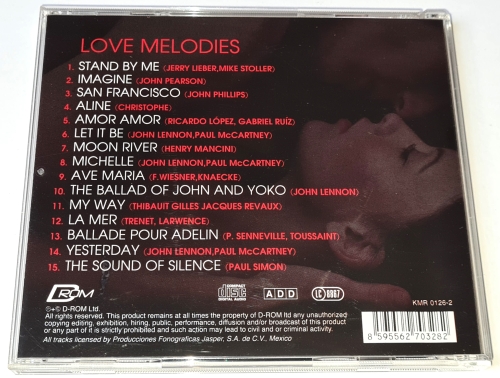 Zamilované melodie / Love melodies CD
