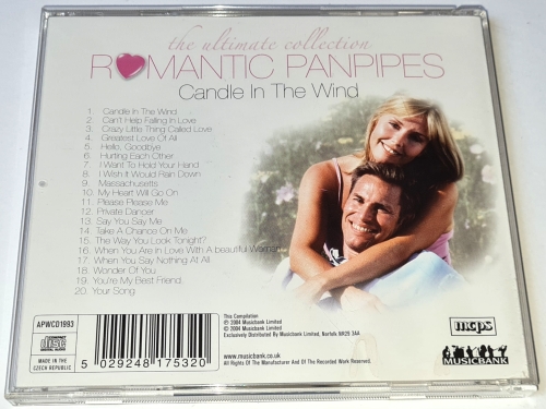 Romantic panpipes - Candle In The Wind 2004 CD
