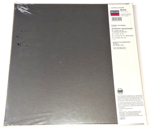Robert Schumann, Sir Georg Solti, Wiener Philharmoniker – Sämtliche Symphonien 1986 NOVÉ, NEHRANÉ Vinyl (Box Set 2LP)