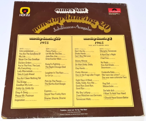 James Last – Non Stop Dancing 20 • Jubiläums-Ausgabe 1975 VG+, VYPRANÁ Vinyl (2LP)