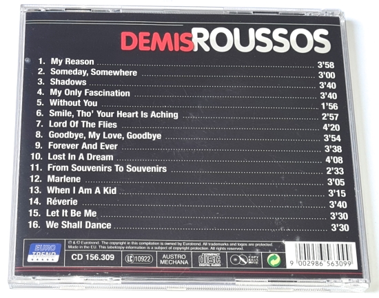 Demis Roussos – Best Of 2002 CD