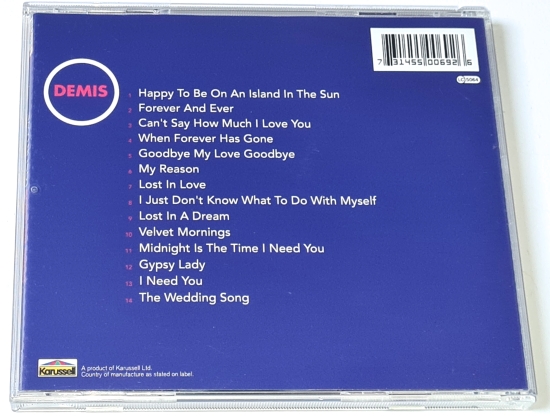 Demis Roussos – Lost In Love 1993 CD