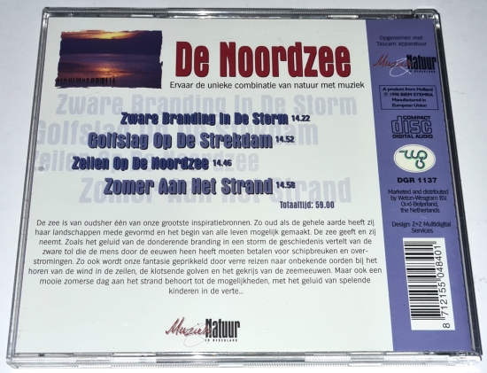 Radical – Muziek & Natuur In Nederland - De Noordzee 1998 CD