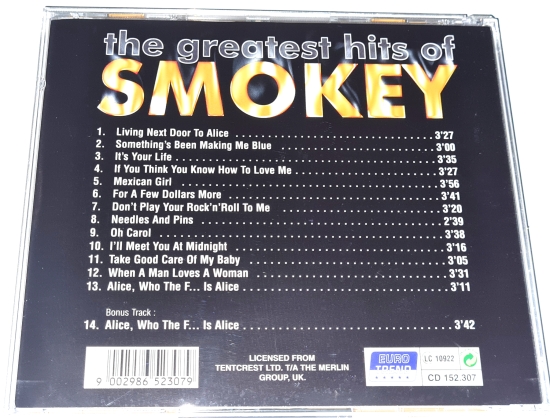 Smokey - The Greatest Hits Of CD
