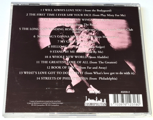 Love at the Movies Vol 1 1999 CD