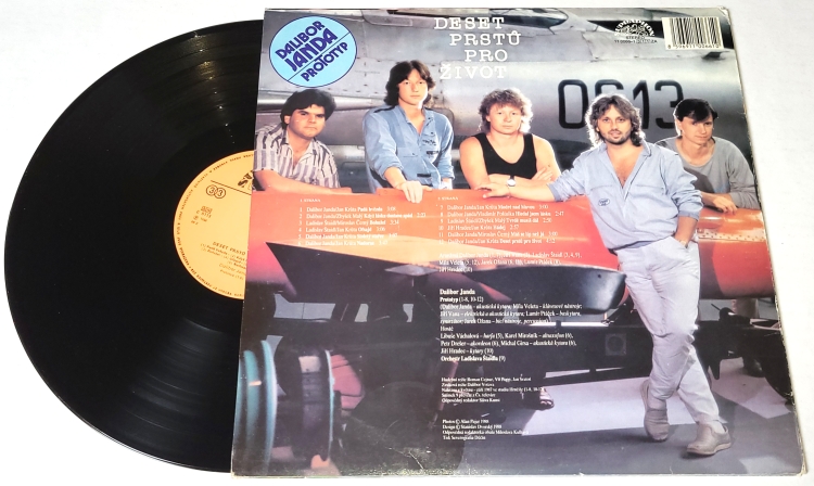 Dalibor Janda, Prototyp – Deset Prstů Pro Život 1988 VG+, VYPRANÁ Vinyl (LP)