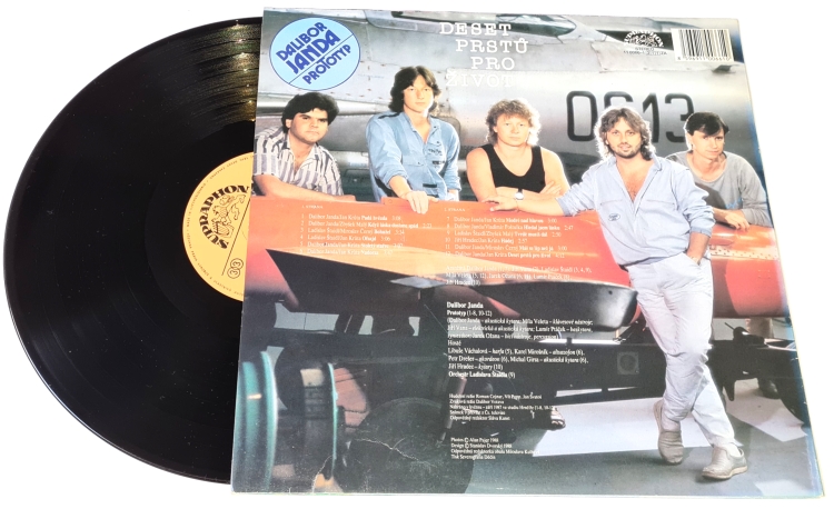 Dalibor Janda, Prototyp – Deset Prstů Pro Život 1988 VG, VYPRANÁ Vinyl (LP)