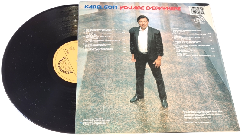 Karel Gott – You Are Everywhere 1988 EX-, VYPRANÁ Vinyl (LP)