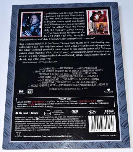 Armageddon 1998 DVD