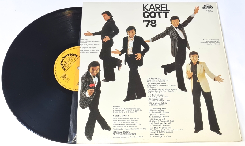Karel Gott – Karel Gott '78 1977 EX-, VYPRANÁ Vinyl (LP)