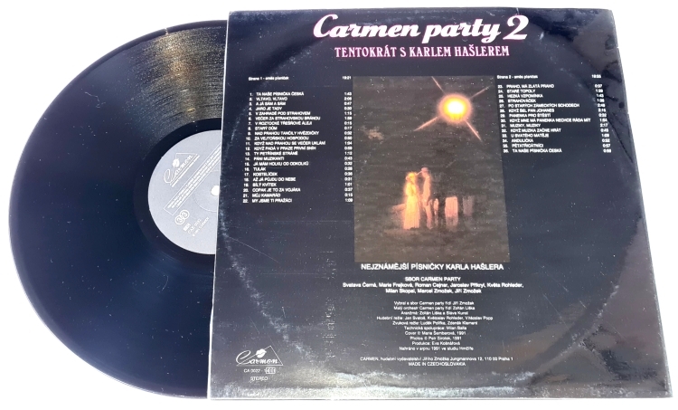 Carmen Party 2 - Tentokrát s Karlem Hašlerem 1992 NM, VYPRANÁ Vinyl (LP)