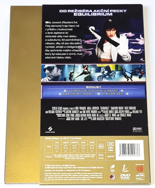 Ultraviolet 2006 DVD