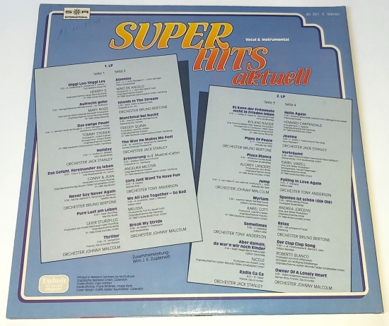 Various – Super Hits Aktuell - Vocal & Instrumental 1984 VG+, VYPRANÉ Vinyl (2LP)