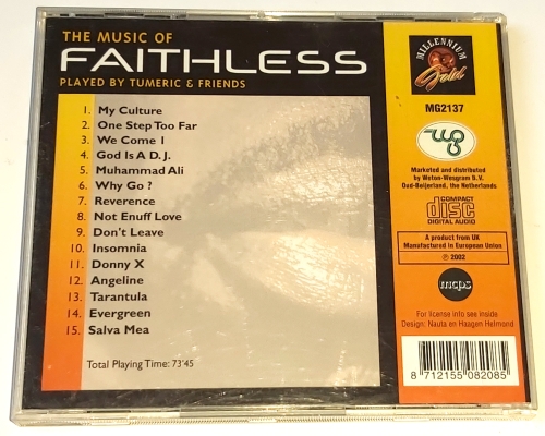 Tumeric & Friends – The Music Of Faithless 2002 CD