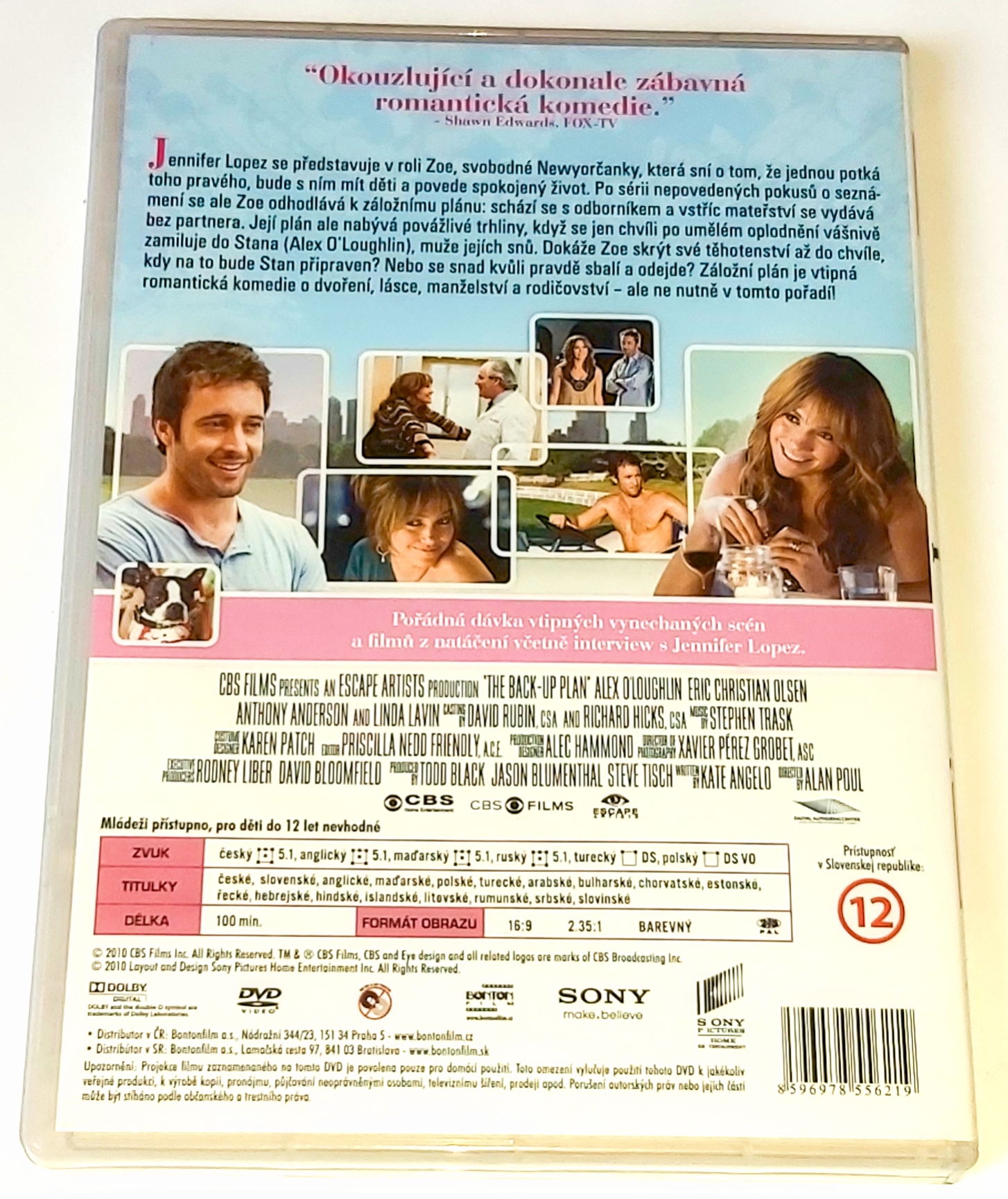 Záložní plán 2010 DVD