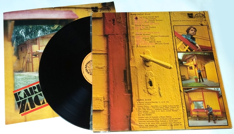 Karel Zich – Dům Č. 5 1976 VG+, VYPRANÁ Vinyl (LP + příloha)