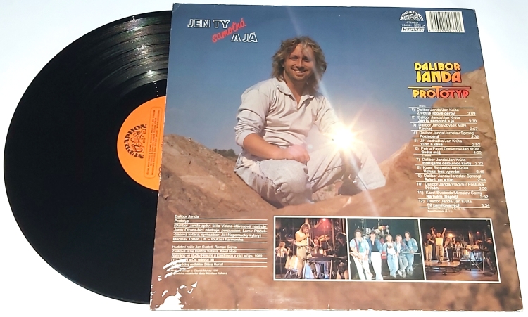 Dalibor Janda, Prototyp – Jen Ty Samotná A Já 1990 G+, VYPRANÁ Vinyl (LP)