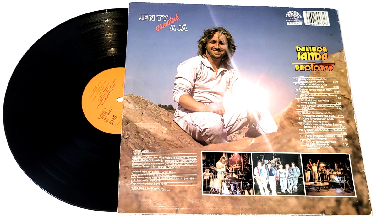 Dalibor Janda, Prototyp – Jen Ty Samotná A Já 1990 VG-, VYPRANÁ Vinyl (LP)