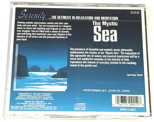 John St. John – The Mystic Sea 1995 CD
