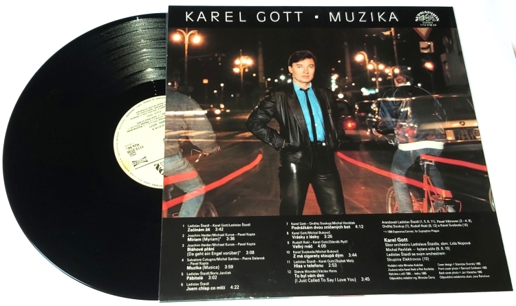 Karel Gott – Muzika 1985 EX+, VYPRANÁ Vinyl (LP)
