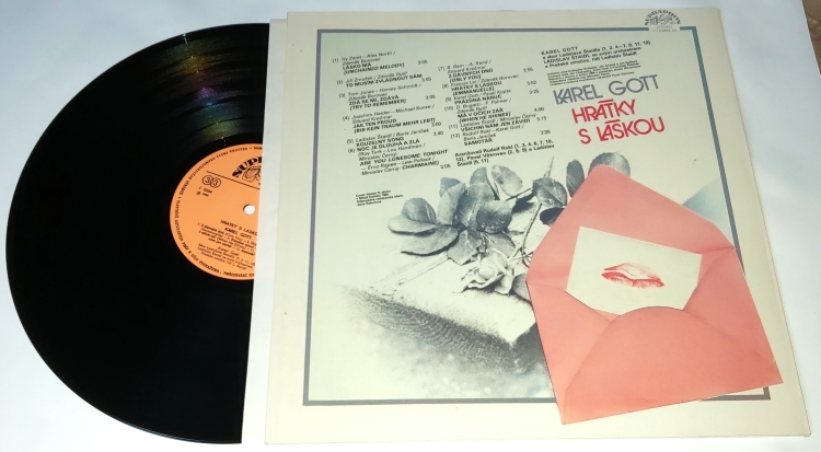 Karel Gott – Hrátky S Láskou 1984 EX, VYPRANÁ Vinyl (LP)