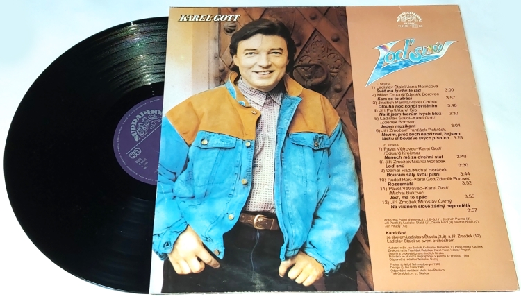 Karel Gott – Loď Snů 1989 VG+, VYPRANÁ Vinyl (LP)